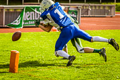 Farmers_vs_Kassel-Titans_2017-05-20_26.JPG : American Football Match Fighting Farmers Montabaur vs. Kassel Titans 20.05.2017, Bild 26/43