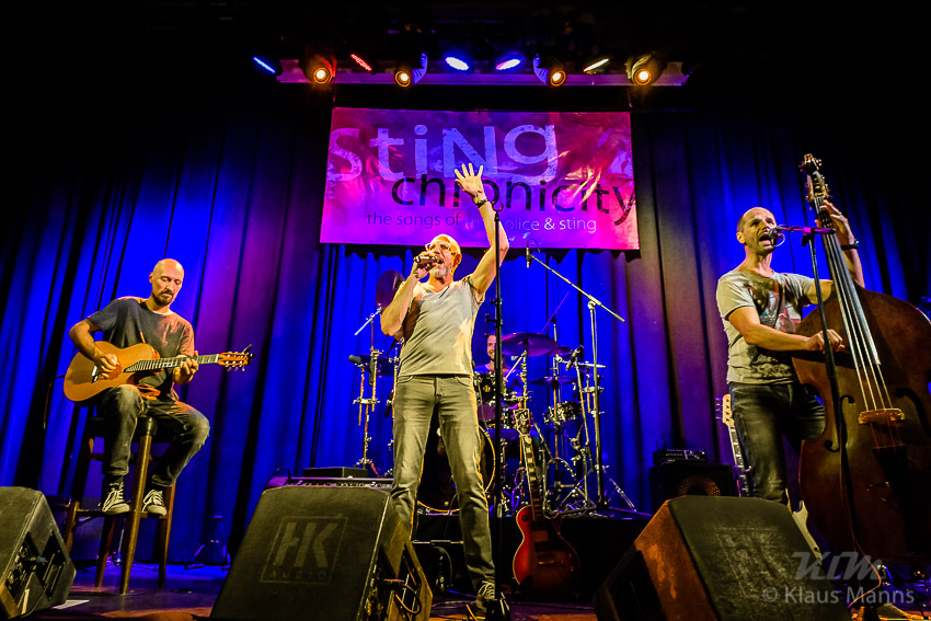 Stingchronicity_2017-09-01_002.jpg : Stingchronicity performing the songs of the Police & Sting live in concert am 01.09.2017 im Café Hahn, Bild 2/30